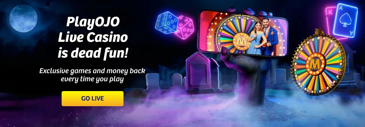 PlayOJO Live Casino